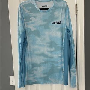 MAKO Blue Camo Long Sleeve Shirt XL